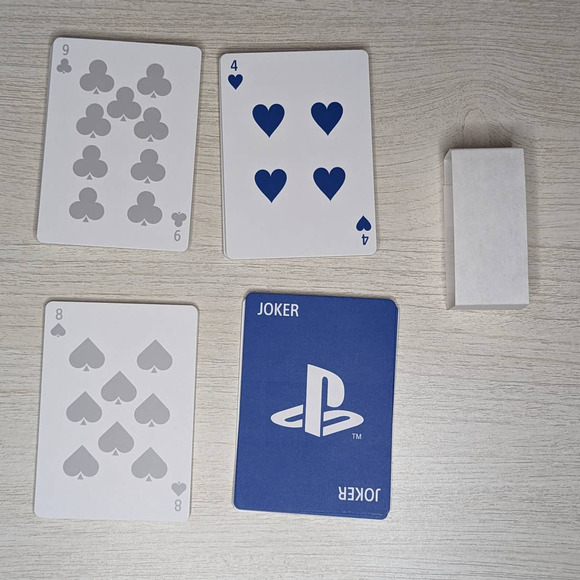 Paladone PlayStation PS5 Themed Playing Cards With Tin New w/o Box - Picture 3 of 6
